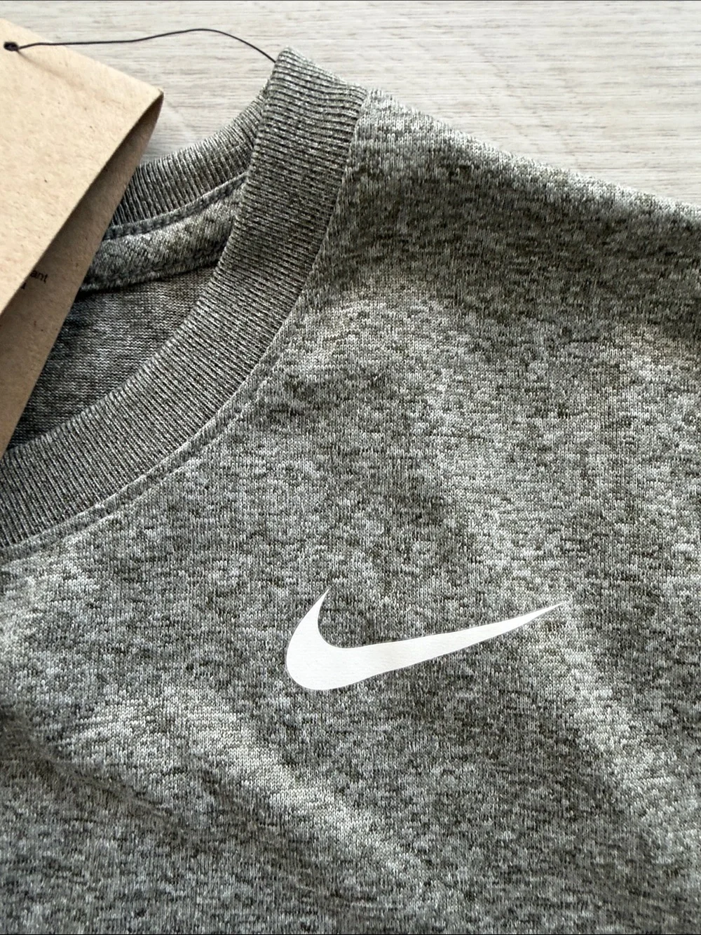 NWT Nike Women’s Grey Dri-FIT Crew Neck T-Shirt